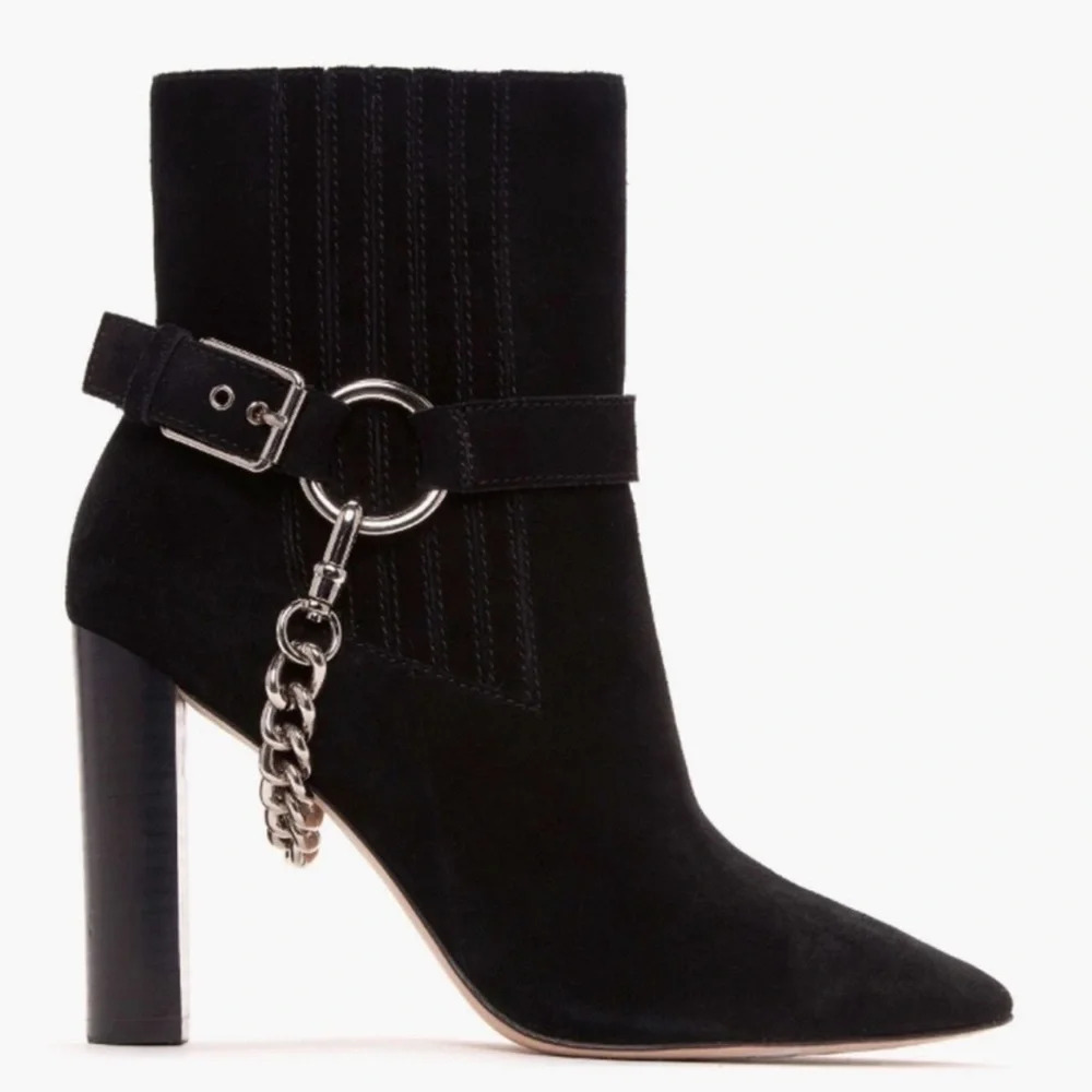 Paige Black London Harness Bootie - Picture 1 of 10